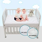 Soft Waterproof Fitted Quilted Crib & Toddler Mattress cover