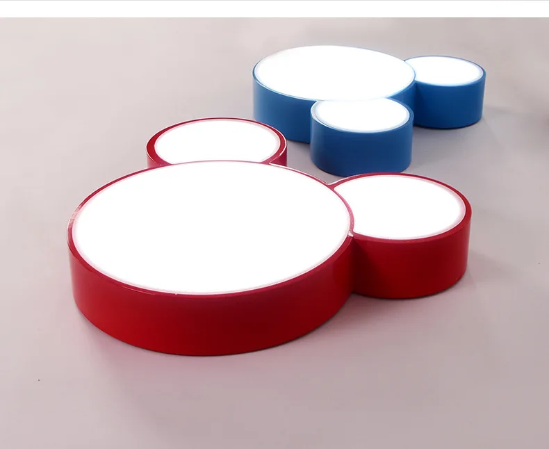 Cartoon Creative Mouse Cute Novelty Kids Boys Girls Kindergarten Nursery School Led Ceiling Lights