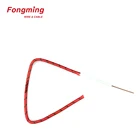 Cr20Ni80 silicone rubber insulated fiberglass braid electrical heating wire