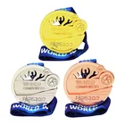Zhongshan wholesale 3d 2d pvc metal plastic basketball football run sports souvenir winning medals manufacturer