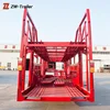 Factory Price high quality Auto Transport Car Carrier Trailer 6 To 12 Units Car Carry Trailer