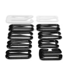 Good quality new design nylon coated bra strap adjusters for underwear accessories