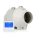 for Farms Exhaust Fan 2018 Hot Sale Smart Exhaust Fan 4 Inch in Line Duct Exhaust Ventilation Fan