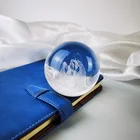 Gift Superior Engraving Christmas Gift Girl Heart Decoration 12 Constellation Gemini Crystal Ball