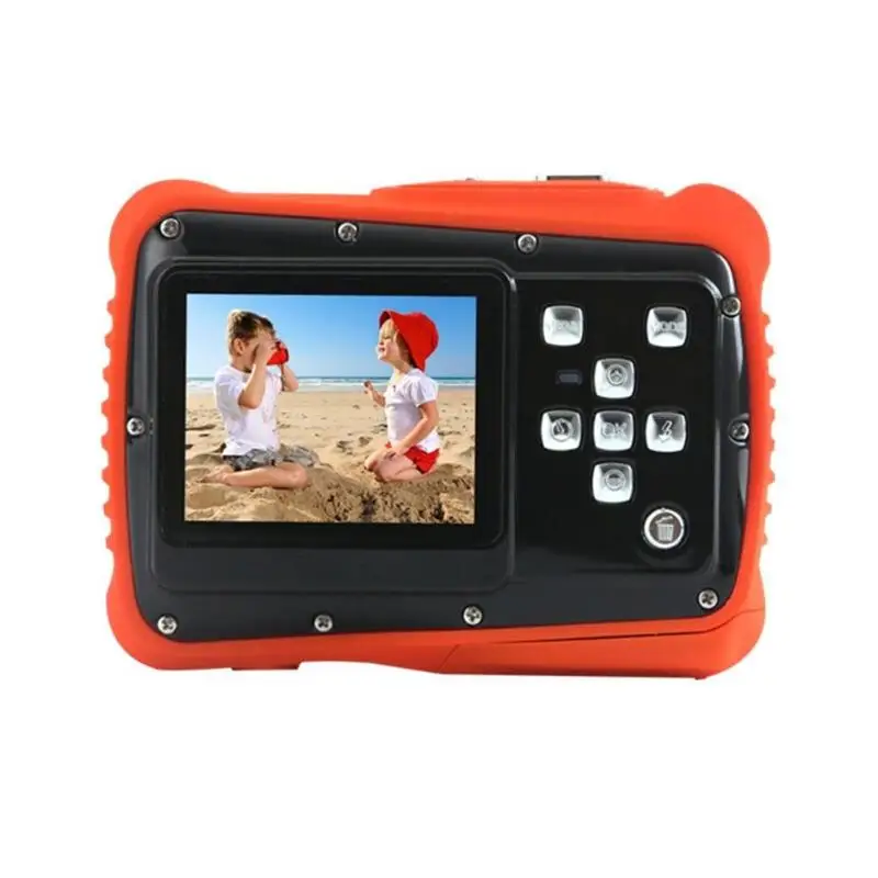 Cartton Mini 2.0inch Kids Digital Camera 12MP HD 720P Waterproof Portable Camcorder Video Recorder Built-in Microphone Gift New