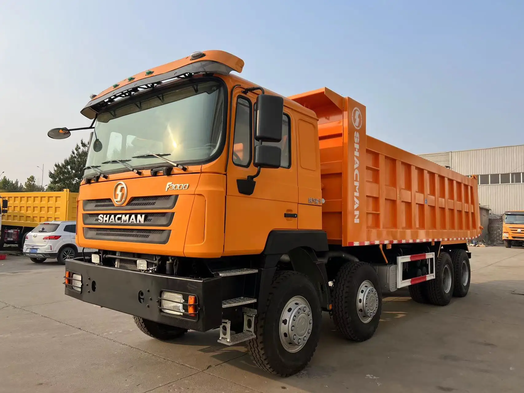 Used T Lhd Rhd X Shacman F Dump Tipper Lorry Truck For Africa