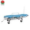Foldable aluminum hospital patient transport hydraulic stretcher