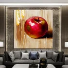 Apple Fruit Still Life Canvas Wall Decor Oil Painting