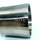 Large diameter 6"x8" sanitary pipe fitting welded concentric stainless steel sanitary reducer