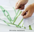 Rectangle Fitted Polyester Banquet Polyester Table Cloth For Birthday Party