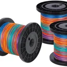 12X Super Strong UHMWPE Fiber Coated PE Braided Fishing Line TIMES