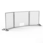 Custom Countertop Sneeze-Guard Cashier Desk Counter Shields Clear Acrylic Protective Sneeze Guard Shield