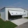 Double Large Span Prefabricated Steel Structure Military Hangar House For Storage In Niger