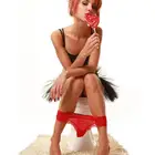 Modern Sexy Charming Woman Beauty Canvas Painting Toilet Bar Wall Art Woman