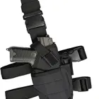 Drop Leg Holster GHFY Tactical Drop Leg Holster Thigh Pistol Gun Holster Right Hand Adjustable