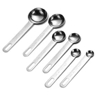 13/0 Stainless Steel Measuring Spoons(Set of 6) Kitchen Cookware sets for Measuring Dry and Liquid Ingredients