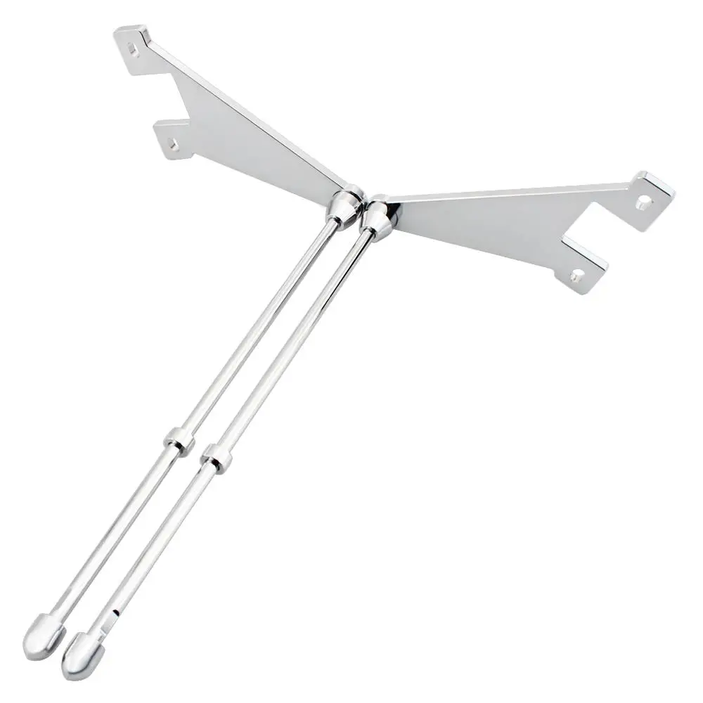 Motorcycle Flag Pole Rear Side Mount Luggage Rack For Harley Touring Electra Road Glide King Hard Stretched Saddle Bag Flag