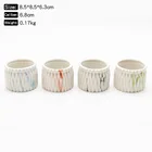 Pots Flower Marble Pattern Small Ceramic Pots For Plants/indoor Gardening Flower Pots