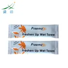 HOT sale single hotel disposable wet wipes cleaning cloths