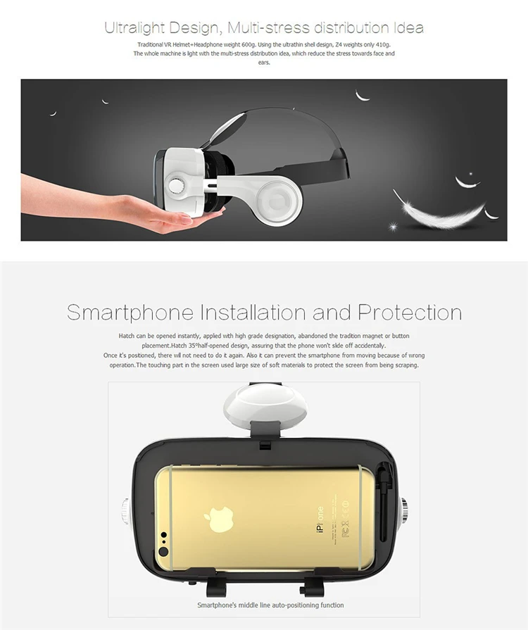 Bobo VR Z4 3D Glasses Virtual Reality VR Headset for Mobile Phone