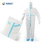 Nurse Chinese Factory Clothing Nurse White Ppe Protective Suit Medical