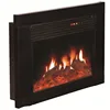 Black insert decorative electric fireplace, modern wall mounted electric fireplace, freestanding new european electric fireplace