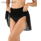 Boho Beach Swimwear Women New Bestdance Women Boho Knit Crochet Shorts Beach Swimwear Hollow Out Briefs Bikini