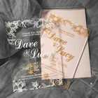 Wedding Card Invitation Wedding 2019 Top Grade Luxury Custom Laser Cut Acrylic Wedding Invitation Card