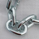 Welded Galvanized Metal Chain Mild Steel Medium 10mm Link Chain