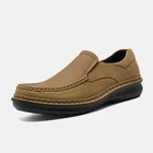 New Style Soft Upper Flexible Suede PU Leather Casual Mocassins Shoes Loafers for men