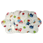 Custom washable 100% organic cotton baby bib baby soft baby bibs