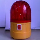 Road construction rotating warning lamp led beacon alarm buzzer light