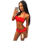 Swimwear Beachwear Designer 2020 New Ruffled Bikini Swimwear Micro Bikini Swimwear Beachwear