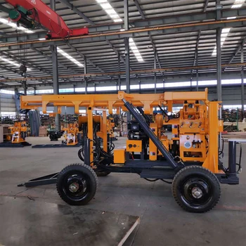 Simple percussion type  portable drilling rig for water well, View portable drilling rig for water w