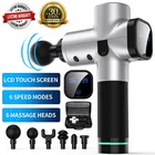 Deep Tissue Percussion Turbo Massage Gun for Pain Relief, Portable Handheld Electric Body Massager