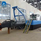 River sand dredging equipment hydraulic pump dredger