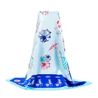 Factory New Fashion Hijab Silk Scarf Digital Printing Scarf Square Women Silk Satin Scarf