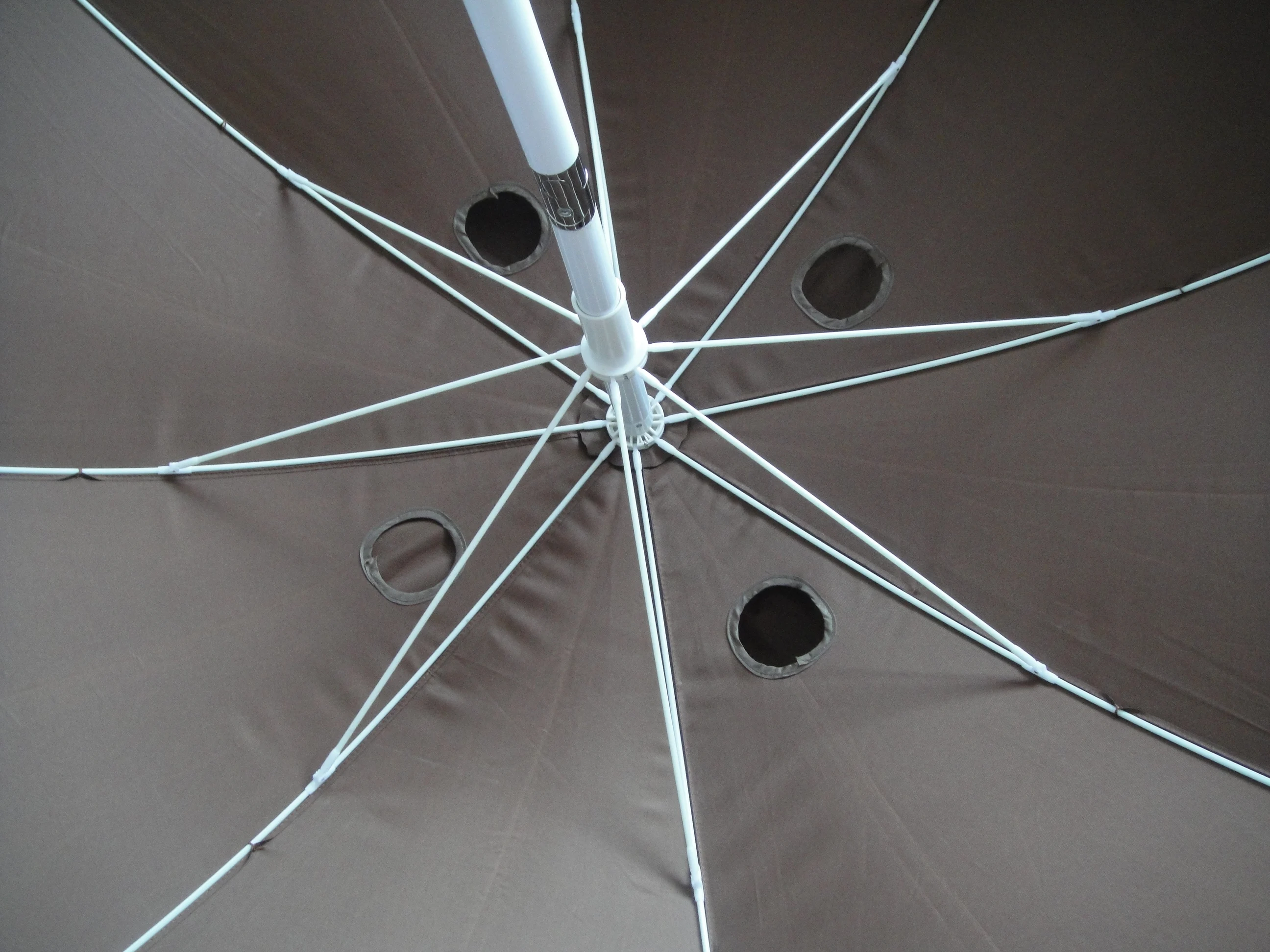 Advisteing Custom Logo Umbrella Beach Parasol Wholesale Beach Umbrella Outdoor Promotional Umbrella