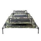 High Quality Portable Large Outdoor Fabric Elevated Pet Bed for Dogs or Cats