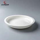 ChaoDa New Sublimation Ceramic Plate Restaurant Crockery Clearance 1960S Round Dinner Plates with Best Price