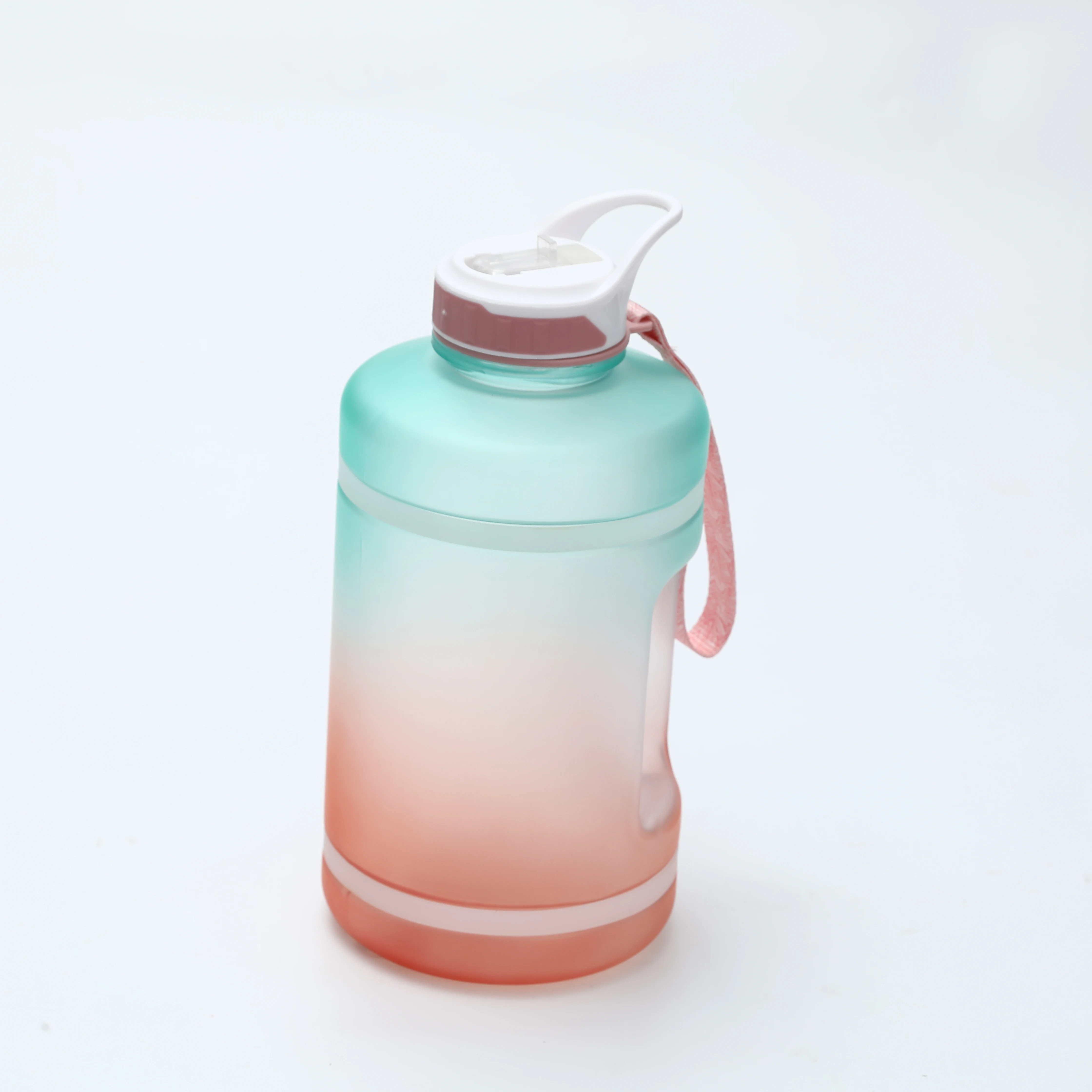 Big Fashion Gradient Cute Promotional Logo Custom Stylish Water Bottle