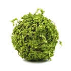 Landscaping 8cm dia mini lifelike hanging green artificial decorative moss ball