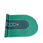 YH Casino Custom Waterproof Felt Texas Game Gambling Table Layout Poker Table Cloth