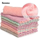 Microfiber Cleaning Kitchen Towel Super Absorbent Cheap Small Popular Coral Velvet Dishtowels