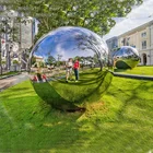 Ball Mirror Decoration Good Price Silver Reflecting Ball Inflatable Mirror Balloon For Stage Decoration