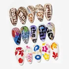 2020 new Designs 10Pcs/Box Butterfly Nail Series Foils Paper Nail Art Decorations DIY Nail Art Transfer Sticker