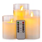 Led Flameless Candle Manufacturer Made Good Quality Home Decoration Pillar