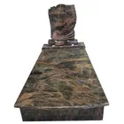 China Grey Granite Monument Gravestone Tombstone