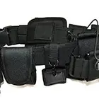 Holster Duty Tactical Belt Gun Holster Waist Duty Belt 10pcs Tactical Equipment System Set