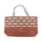 Dark Recycle Dark Pink Recycle Jute Shopping Bag